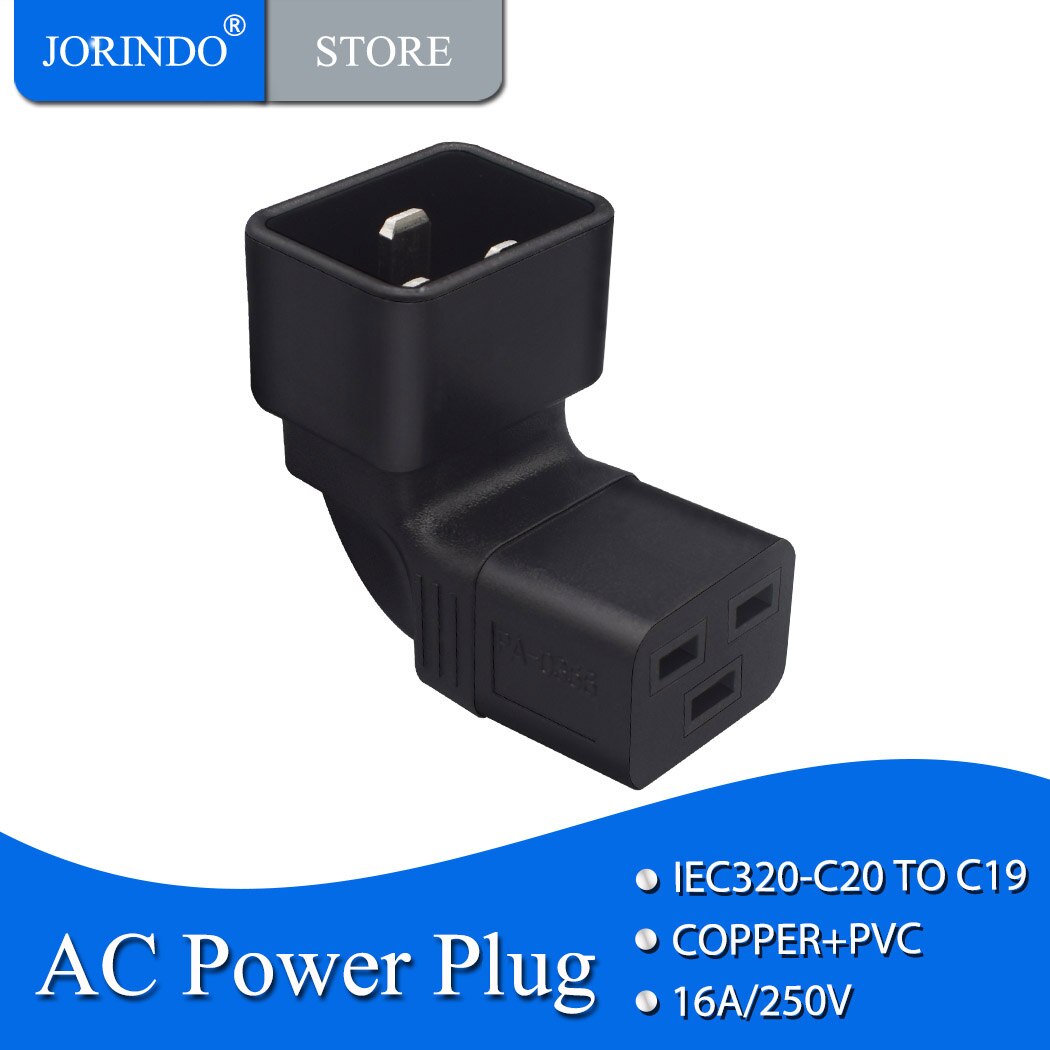 JORINDO IEC 320 C20  C19   , 16A IEC 3 /Ȧ -  16A/250V